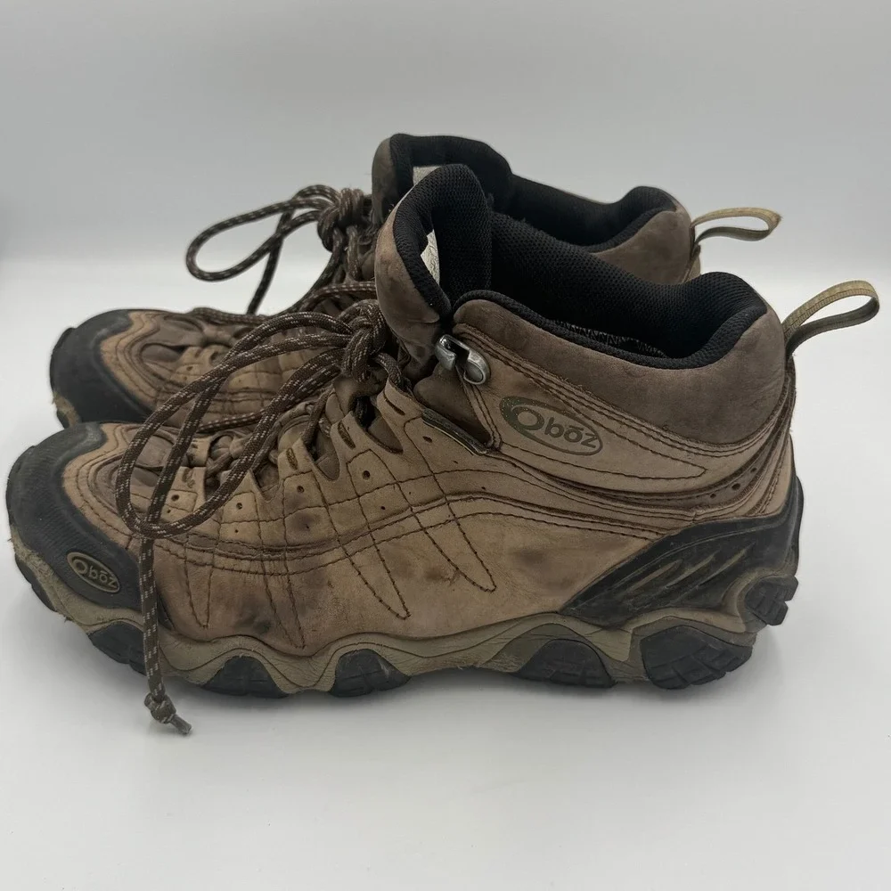 Oboz Brown Sawtooth II Mid Hiking Boots Mens 9 NO BOX